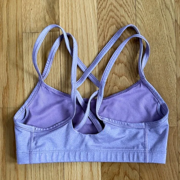 Nike Sports Bra Trio - Burgundy, White and Lavender - Picture 3 of 10